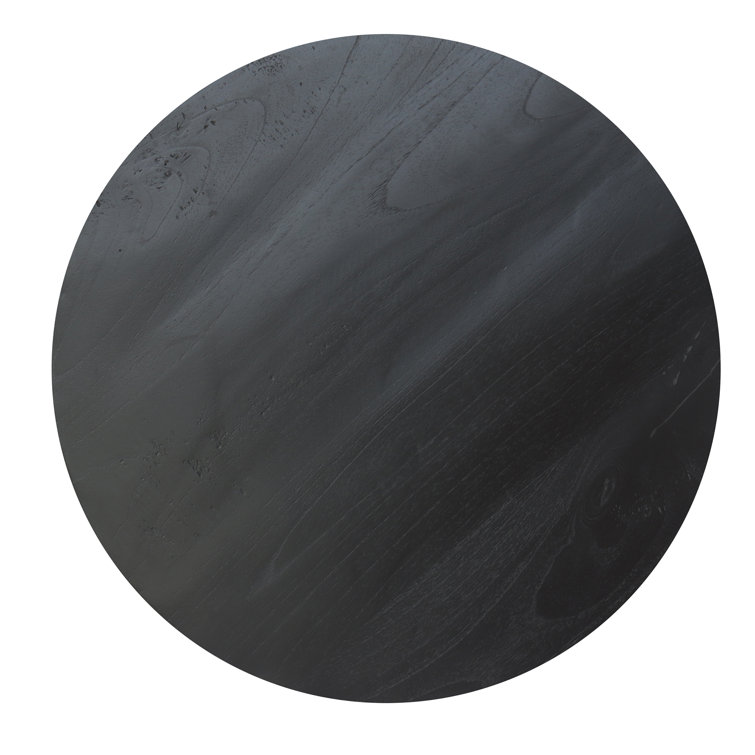 Baen Round Solid Wood End Table & Reviews Birch Lane